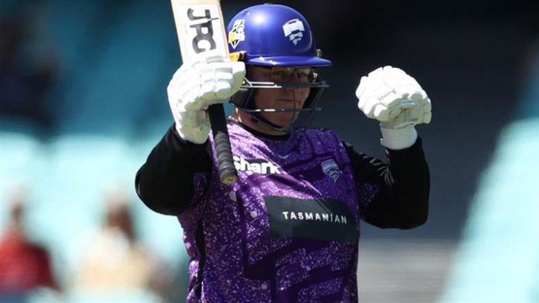 Lizelle Lee Registers Highest Score by Batter in Women's Big Bash League, Smashes 150 Runs During Hobart Hurricanes vs Perth Scorchers WBBL 2024 Match (Watch Innings Highlight)