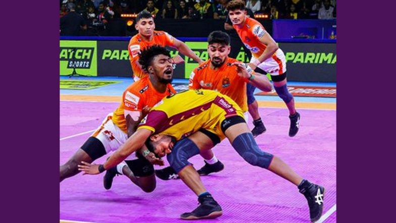 Pro Kabaddi League 2024 Live Streaming Free Online: How to Watch Puneri Paltan vs Telugu Titans PKL 11 Match on Mobile and TV Channel Telecast