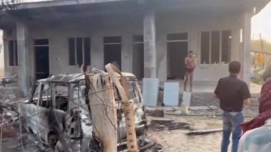 Tonk Violence: Stones Pelted, Vehicles Torched During Protest After Independent Candidate Naresh Meena ‘Assaults’ Polling Officer in Rajasthan (Watch Video)