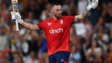 WI vs ENG 1st T20I 2024: Phil Salt’s Unbeaten 103 Powers England to Victory Over West Indies by Eight Wickets