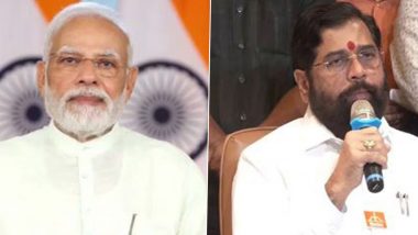 Maharashtra Assembly Elections Results 2024: PM Narendra Modi Calls CM Eknath Shinde, Congratulates on Mahayuti’s Win