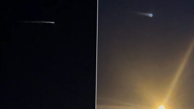 UFO Spotted in Iran? Glowing Object Seen Flying at High Speed Over Several Iranian Cities, Videos Surface