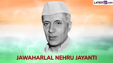 Nehru Jayanti 2024 Date: Know History and Significance To Mark India’s First Prime Minister Pandit Jawaharlal Nehru’s Birth Anniversary