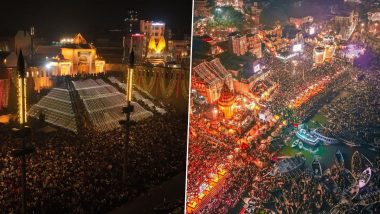 PM Narendra Modi Calls Kashi ‘Mind-Blowing’ As Millions of Diyas Illuminate City on Dev Diwali 2024 (See Pics)