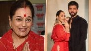 &lsquo;Settle Kaun Karega Ye Maamla?&rsquo;: Sonakshi Sinha Reacts As Mother Poonam Sinha Takes a Dig at Her Husband Zaheer Iqbal on &lsquo;The Great Indian Kapil Show&rsquo; (Watch Video)