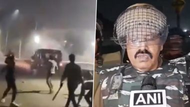 Mau Violence: Several Injured, Including Police As Clash Erupts Between 2 Groups After Bike Collision in Uttar Pradesh (Watch Videos)