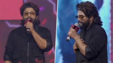 ‘Pushpa 2 The Rule’: Allu Arjun Wows Fans With His Impressive Malayalam During Kochi Promotions, Declares Himself ‘Kerala’s Adopted Son Mallu Arjun’ (Watch Viral Video)