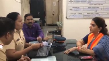 Arvind Sawant’s ‘Imported Maal’ Jibe: Shaina NC, Shiv Sena Candidate From Mumbadevi Seat, Lodges Police Complaint (Watch Video)