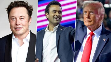 Donald Trump Announces Elon Musk, Vivek Ramaswamy To Lead New US Department of Government Efficiency Aka DOGE; Tesla Boss and Former Presidential Candidate Respond