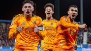 Leganes 0-3 Real Madrid, La Liga 2024-25: Kylian Mbappe, Jude Bellingham, Federico Valverde Score to Put Los Blancos at Second Position in League Standings