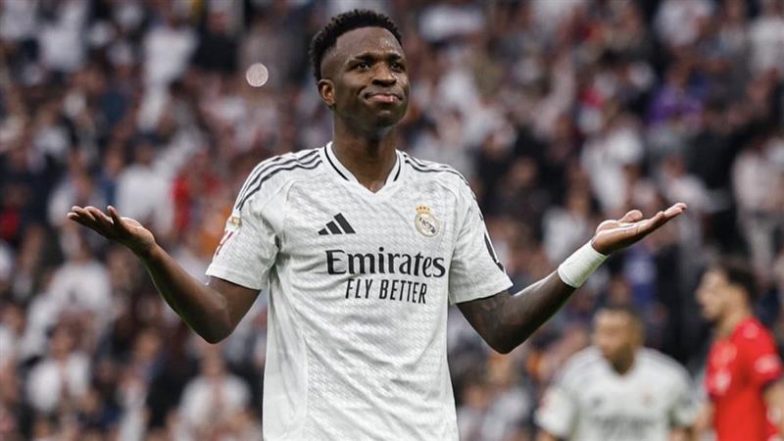 Vinicius Jr Suffers Hamstring Injury, Rules Star Player Out Of Real Madrid vs Liverpool UEFA Champions League 2024-25 Match