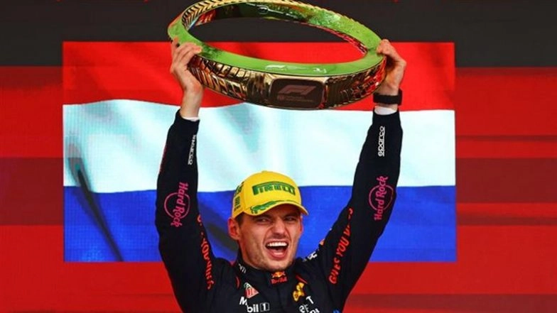 Red Bull’s Max Verstappen Nears Fourth Straight F1 Title After Winning Brazilian GP 2024 Under Rain