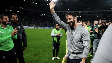 UEFA Champions League 2024–25: Ruben Amorim Heading Into Manchester United Job on Back of Sporting CP’s Huge Win Over Manchester City