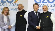 G20 Summit 2024 in Brazil: French President Emmanuel Macron to Italian PM Giorgia Meloni, PM Narendra Modi Holds Crucial Meetings With World Leaders in Rio de Janeiro