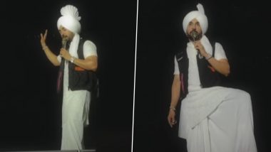 ‘Kai Logo Ko Toh Digest Nahi Ho Raha’: Diljit Dosanjh Calls Out Double Standards After Telangana Govt’s Notice, Tweaks Lyrics During Hyderabad Concert (Watch Video)