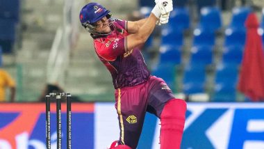 RCB’s New Signing Liam Livingstone Scores 50 off Just 15 Balls During Abu Dhabi T10 2024 Match (Watch Video)