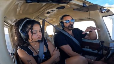 Love Is in the Air! Pilot Proposes to His Girlfriend at 7,500 Feet Above the Cloud in Wholesome Moment, Adorable Video Goes Viral