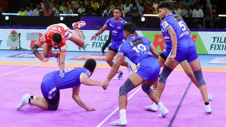 Pro Kabaddi League 2024 Live Streaming Free Online: How to Watch Haryana Steelers vs Bengaluru Bulls PKL 11 Match on Mobile and TV Channel Telecast