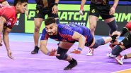 Pro Kabaddi League 2024 Live Streaming Free Online: How to Watch Dabang Delhi vs Telugu Titans PKL 11 Match on Mobile and TV Channel Telecast