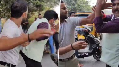 Mathura: Man Brutally Assaults Journalist in Broad Daylight, Snatches Phone Over News Coverage; Police Responds After Video Goes Viral