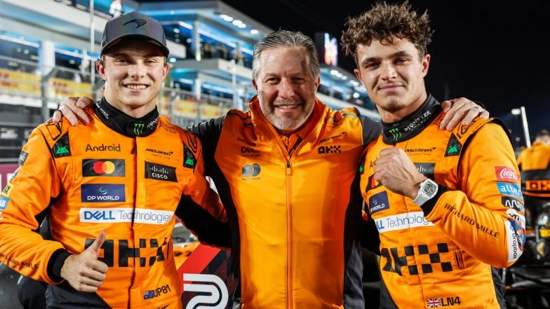 Lando Norris Hands Oscar Piastri the Win in Qatar GP F1 Sprint, Defying McLaren Orders 