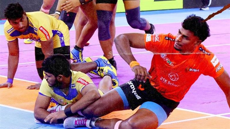 Pro Kabaddi League 2024 Live Streaming Free Online: How to Watch Tamil Thalaivas vs Jaipur Pink Panthers PKL 11 Match on Mobile and TV Channel Telecast