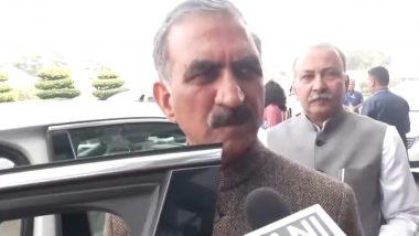 'Samosa' Controversy: Himachal Pradesh CM Sukhwinder Singh Sukhu Clarifies CID Got Involved on Issue of Misbehaviour (Watch Video)