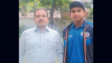 Vaibhav Suryavanshi Grateful to Bihar Cricket Association President Rakesh Tiwari, Family for India U-19 Selection, Says ‘Thank You for Believing in Me’