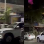 Navi Mumbai: Drunk Driver Loses Control, Runs Over Pedestrians in Sanpada, Injuring Bystanders (Watch Video)