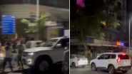 Navi Mumbai: Drunk Driver Loses Control, Runs Over Pedestrians in Sanpada, Injuring Bystanders (Watch Video)