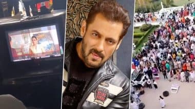 ‘Sikandar’ Set Video Leaked Online: Visuals From Salman Khan and Rashmika Mandanna’s Hyderabad Shoot Surface Amid New Death Threat to Bollywood Superstar