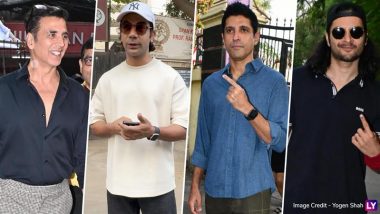 Maharashtra Assembly Elections 2024: Akshay Kumar, Rajkummar Rao, Farhan Akhtar and Ali Fazal Step Out Early To Cast Their Votes (View Pics)