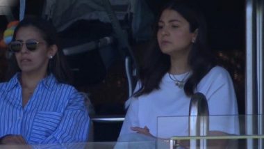 Virat Kohli’s Wife Anushka Sharma Spotted in Stands at Perth During IND vs AUS 1st Test 2024 (See Pic)