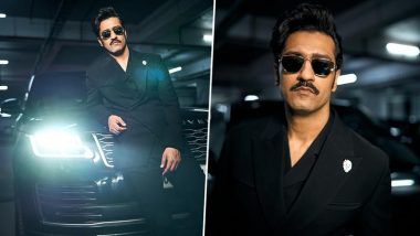 Vicky Kaushal’s Moustache and Black Suit Combo Is a Tribute to Bollywood’s Golden Era (See Pics)