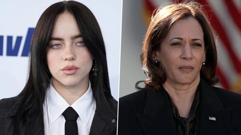 US Election 2024: Video of Billie Eilish Pausing Her Atlanta Gig to Urge Fans to Vote for Kamala Harris Goes Viral – WATCH