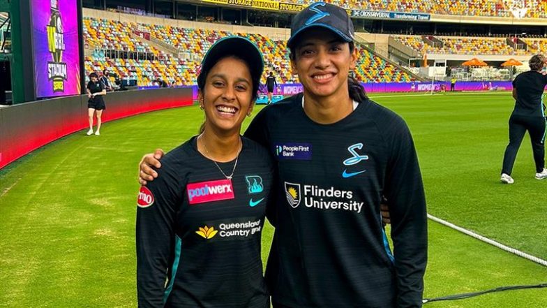 Smriti Mandhana and Jemimah Rodrigues Open Up About Their On-Field Rivalry Ahead of Brisbane Heat vs Adelaide Strikers WBBL 2024 Match (Watch Video)