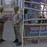 Sambhal: Heavy Police Force Deployed Ahead of Friday Prayers at Shahi Jama Masjid After Stone Pelting Incident Over Mosque Survey (Watch Video)