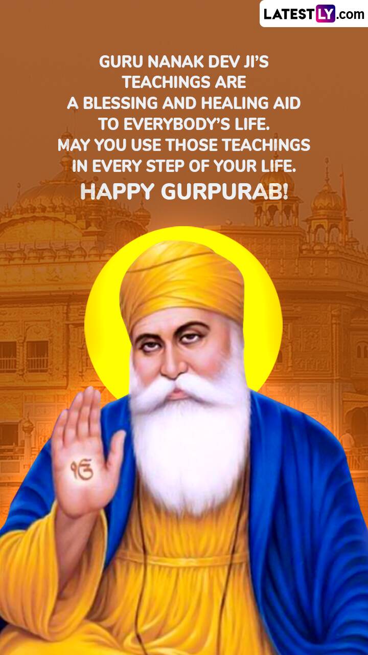 Gurpurab 2024 Greetings: Wishes and Images for Guru Nanak Jayanti ...