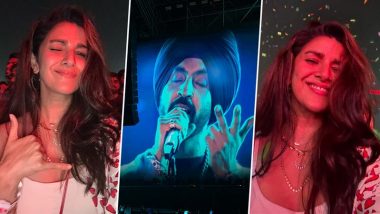 ‘Hona Ni Main Recover’: Nimrat Kaur Dances Her Heart Out at the ‘BESTEST’ Diljit Dosanjh’s Dil-Luminati Concert in Pune (View Pics and Watch Videos)