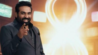 ‘Bigg Boss Tamil 8’: Host Vijay Sethupathi Welcomes Varshini Venkat, Riya Thiyagarajan and 4 Other Wildcard Entrants Into His Reality Show (View Posts)