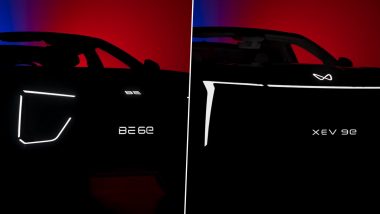 Mahindra BE 6e and Mahindra XEV 9e Global Premiere at Unlimit India on November 26; Check Design and Features (Watch Teaser Video)