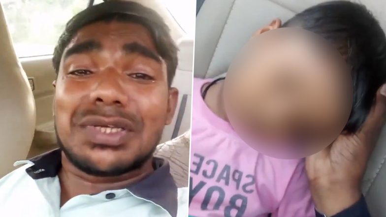 Bulandshahr: Cab Driver Gives Poison to 2 Sons, Dies by Suicide Alleging Harassment by Wife; Disturbing Video Surfaces