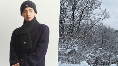 BTS V Aka Kim Taehyung’s Winter Message for ARMYs Break the Internet, K-Pop Star Posts Breathtaking Snowfall Photo on Weverse With a Sweet Promise for 2025