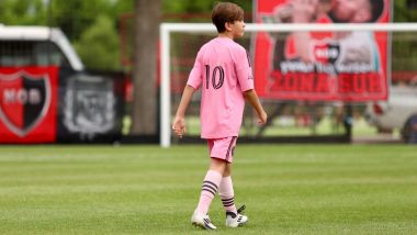 Lionel Messi's Son Thiago Messi Debuts at Argentina Youth Tournament Newell's Cup as Grandparents Watch