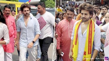 ‘Bhool Bhulaiyaa 3’: Kartik Aaryan Prays at Siddhivinayak Temple for Film’s Success (See Pic)