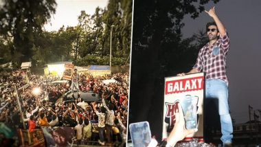 ‘Bhool Bhulaiyaa 3’: Kartik Aaryan Surprises Fans at Gaiety Galaxy in Mumbai After Film’s Success (View Pics)