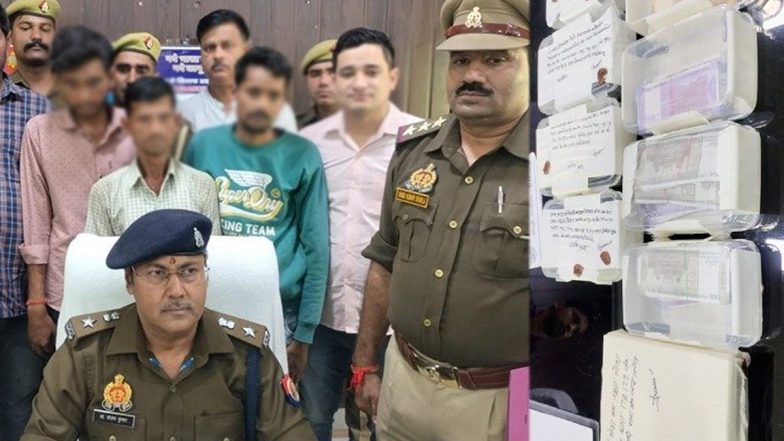 Fake Currency Note: UP Police Bust Gang Making Counterfeit Currencies in Fatehgarh; 4 Accused Arrested, Printing Equipment Seized