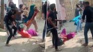 Bulandshahr: Neighbours Beat Widow and Daughter Over Removal of Neem Tree Branch, Disturbing Video Goes Viral