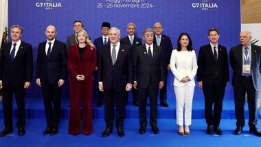 EAM S Jaishankar Meets Counterparts of US, South Korea, Japan and Italy During G7 Foreign Ministers' Meeting in Fiuggi