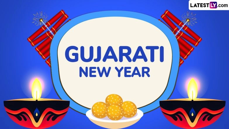 Happy Gujarati New Year 2024 Images and HD Wallpapers For Free Download Online: Share Nutan Varsh Messages, Bestu Varas Greetings and Saal Mubarak Wishes With Friends &amp; Family